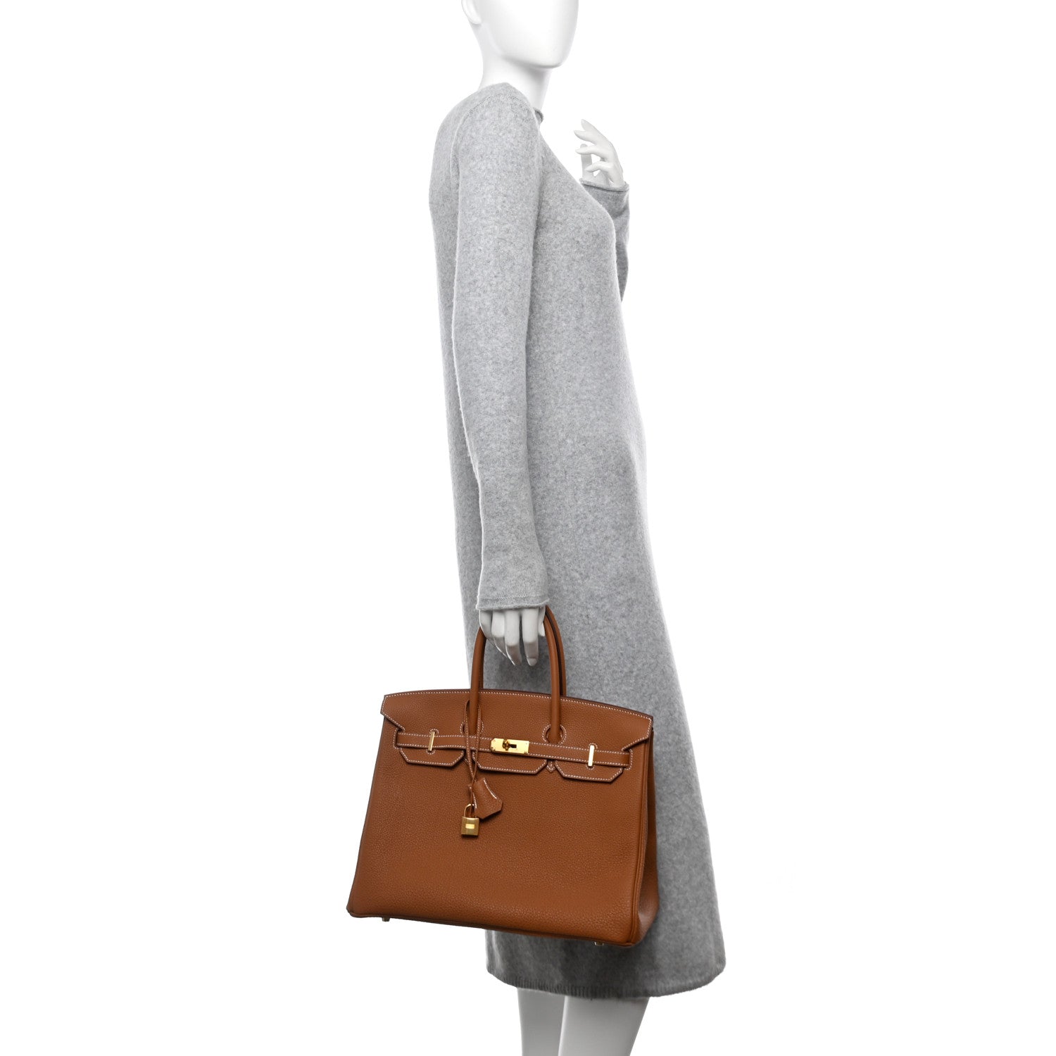 Hermes Togo Birkin 35 Gold 2 of 11