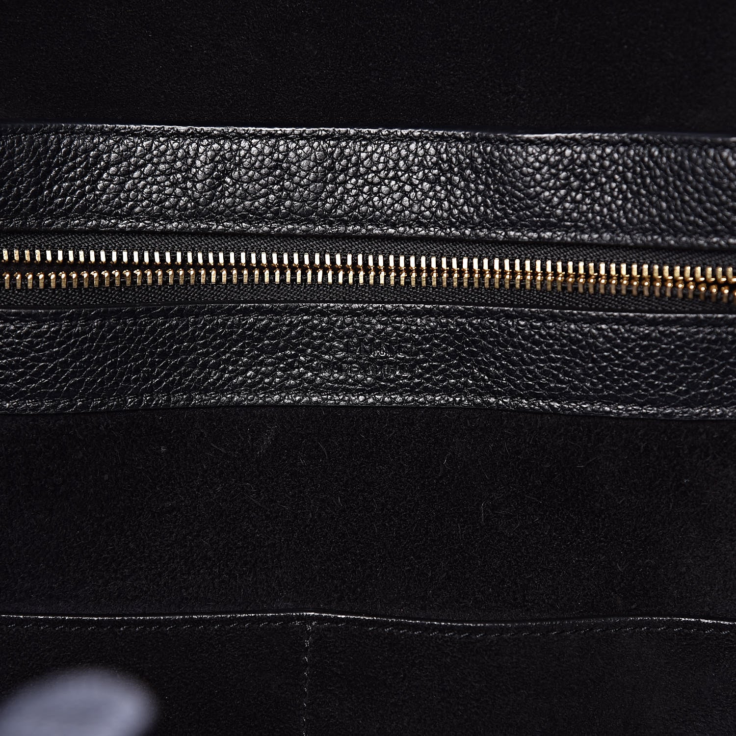 Celine Soft Grained Calfskin Small Belt Cabas Phantom Black 7 of 10