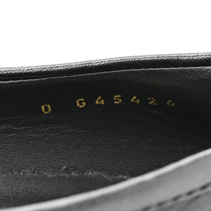 Chanel Lambskin Quilted CC Turnlock Loafers 39 Black 8 of 8