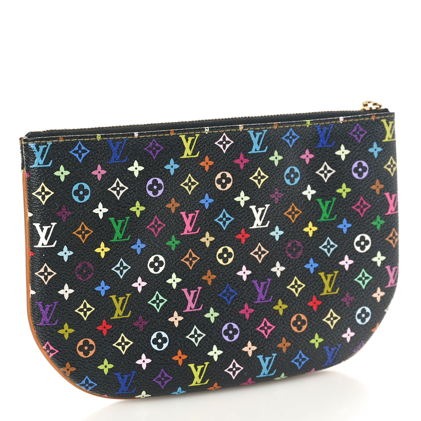 Monogram Multicolor Pochette Plate GM Black