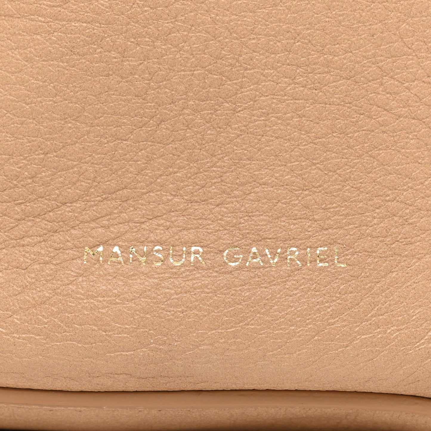Pebbled Calfskin Zip Bucket Bag Aglio