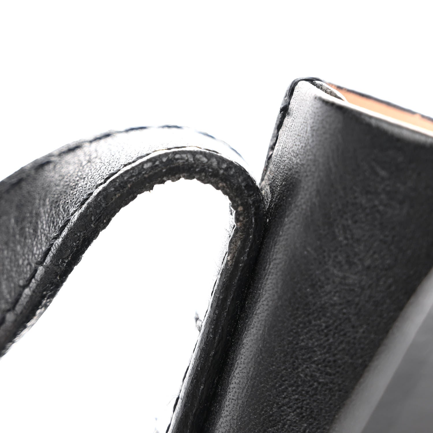 Mansur Gavriel Vegetable Tanned Calfskin Bucket Bag Black Ballerina 16 of 17
