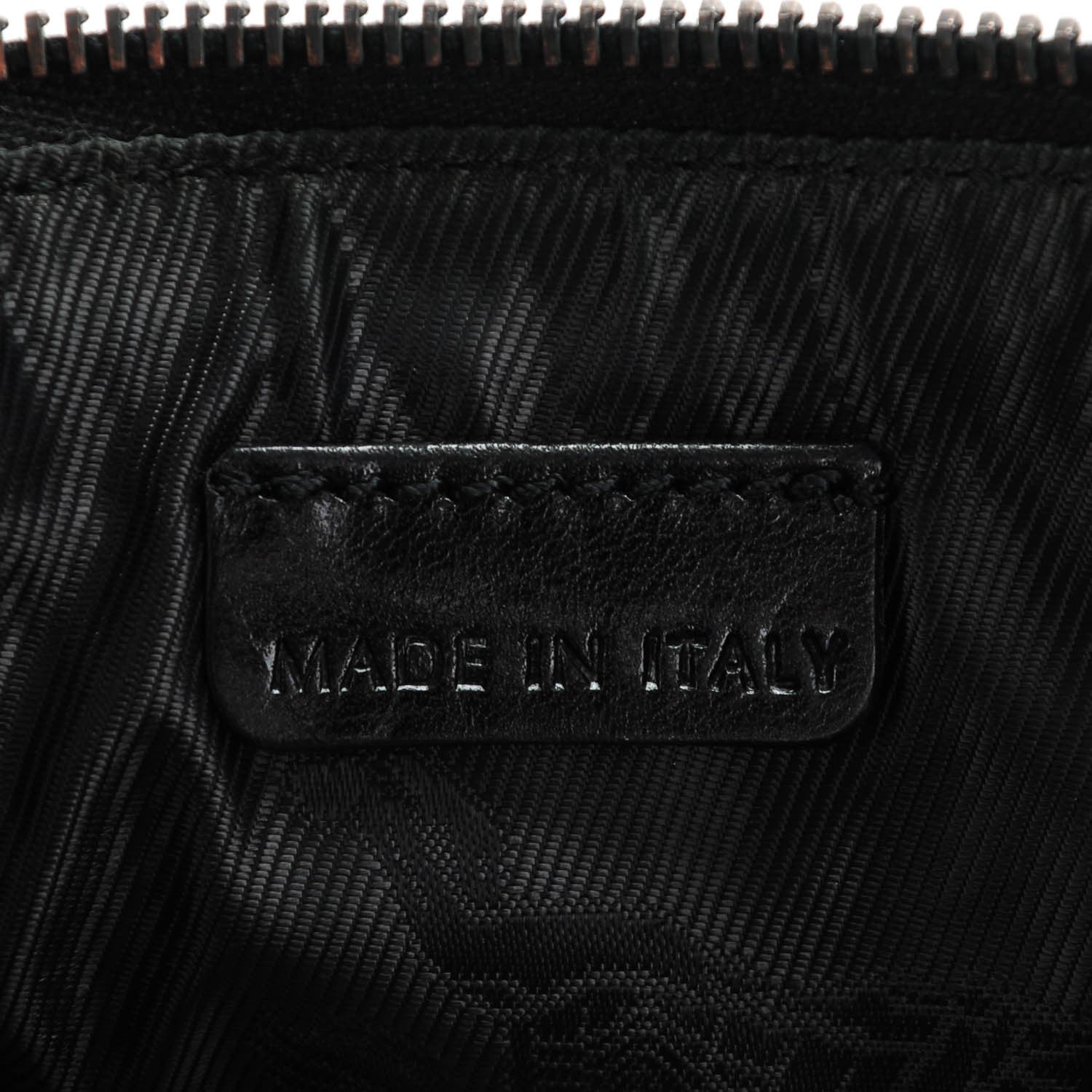 Burberry Prorsum Calfskin Studded Wristlet Clutch Black 7 of 8