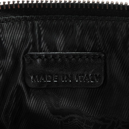 Burberry Prorsum Calfskin Studded Wristlet Clutch Black 7 of 8