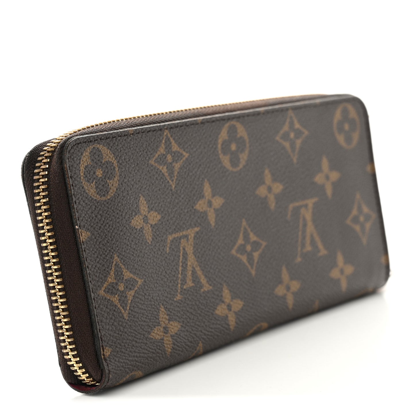 Monogram Clemence Wallet Fuchsia
