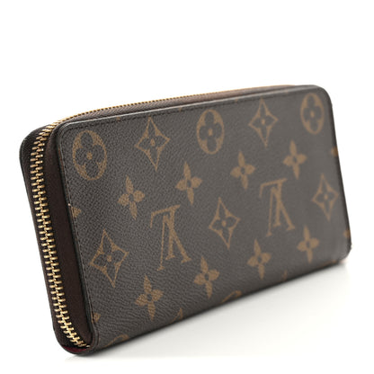 Louis Vuitton Monogram Clemence Wallet Fuchsia 3 of 9