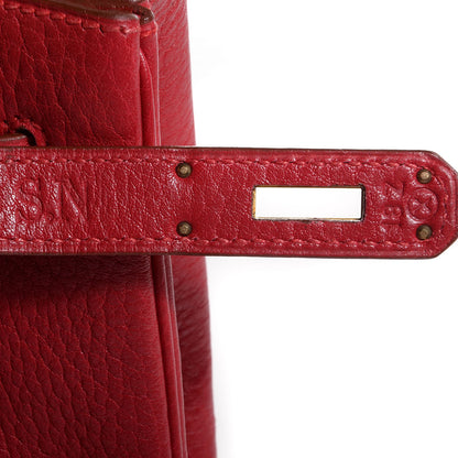 Hermes Fjord Birkin 40 Rouge 8 of 20
