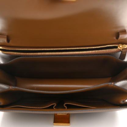 Celine Box Calfskin Medium Classic Box Flap Bag Camel 5 of 13
