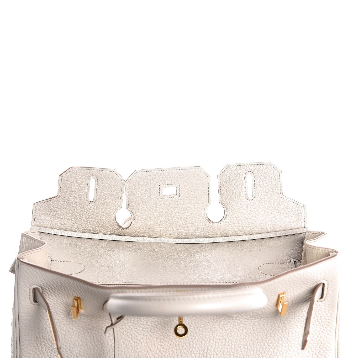 Hermes Taurillon Clemence Birkin 30 Beton 10 of 34