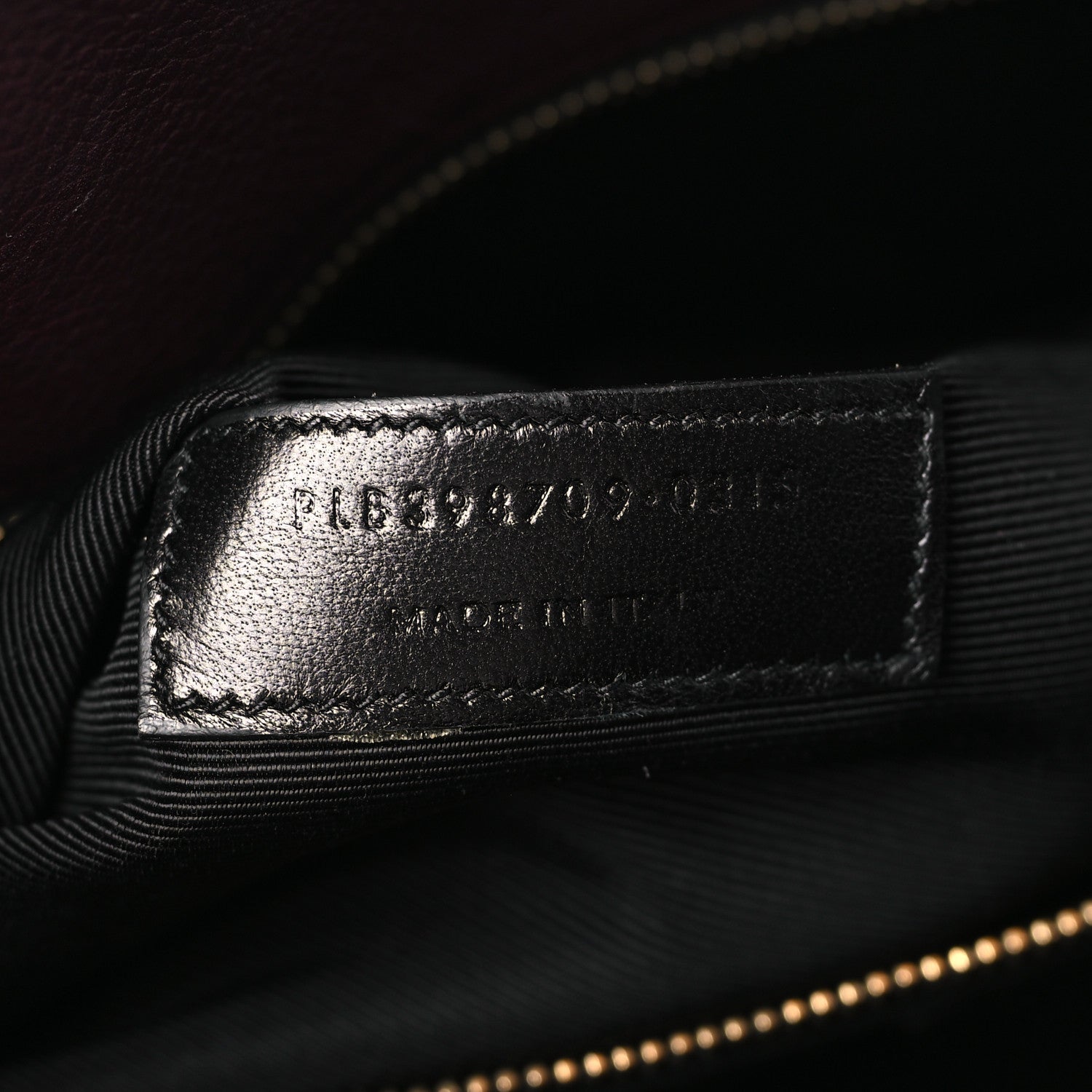 Saint Laurent Grained Calfskin Small Classic Sac De Jour Bordeaux 7 of 11