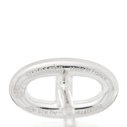 Hermes Sterling Silver TPM Farandole Earrings 4 of 5