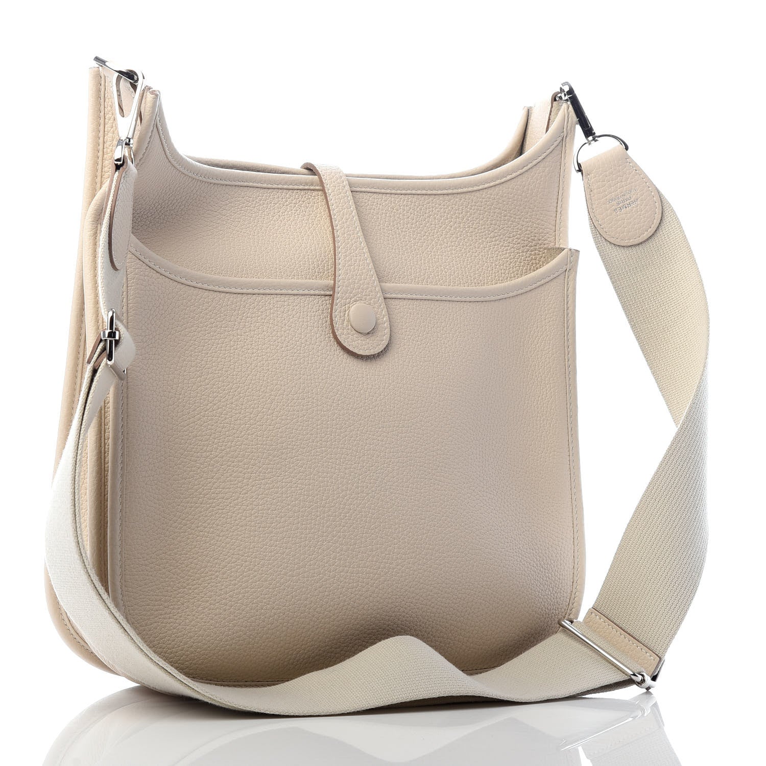Hermes Taurillon Clemence Evelyne III PM Nata 3 of 10