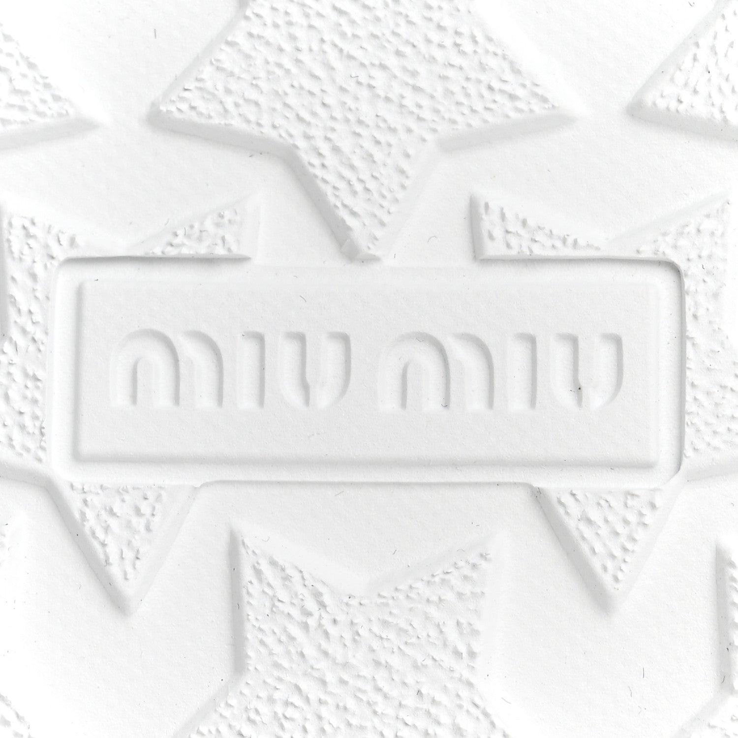 Miu Miu Terry Cloth Low Top Sneakers 37.5 Alabastro 7 of 10