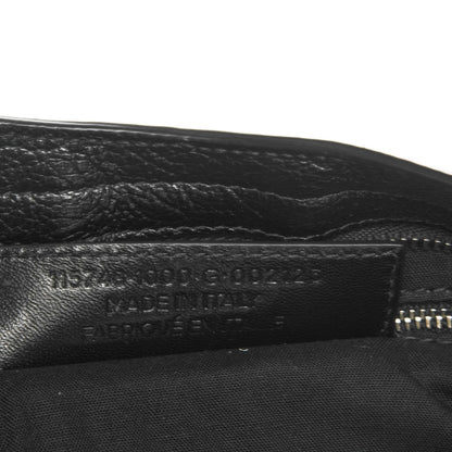 Balenciaga Chevre Silver Metallic Edge City Black 7 of 7
