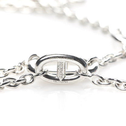 Hermes Sterling Silver Farandole Necklace 120 4 of 5