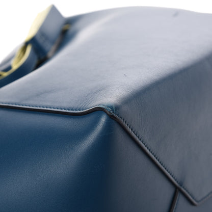 Celine Smooth Calfskin Small Tassel Cabas Phantom Deep Blue 11 of 20