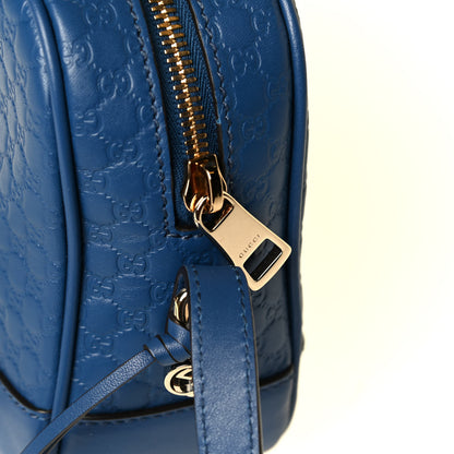 Gucci Soft Microguccissima Mini Bree Messenger Bag Caspian 6 of 6