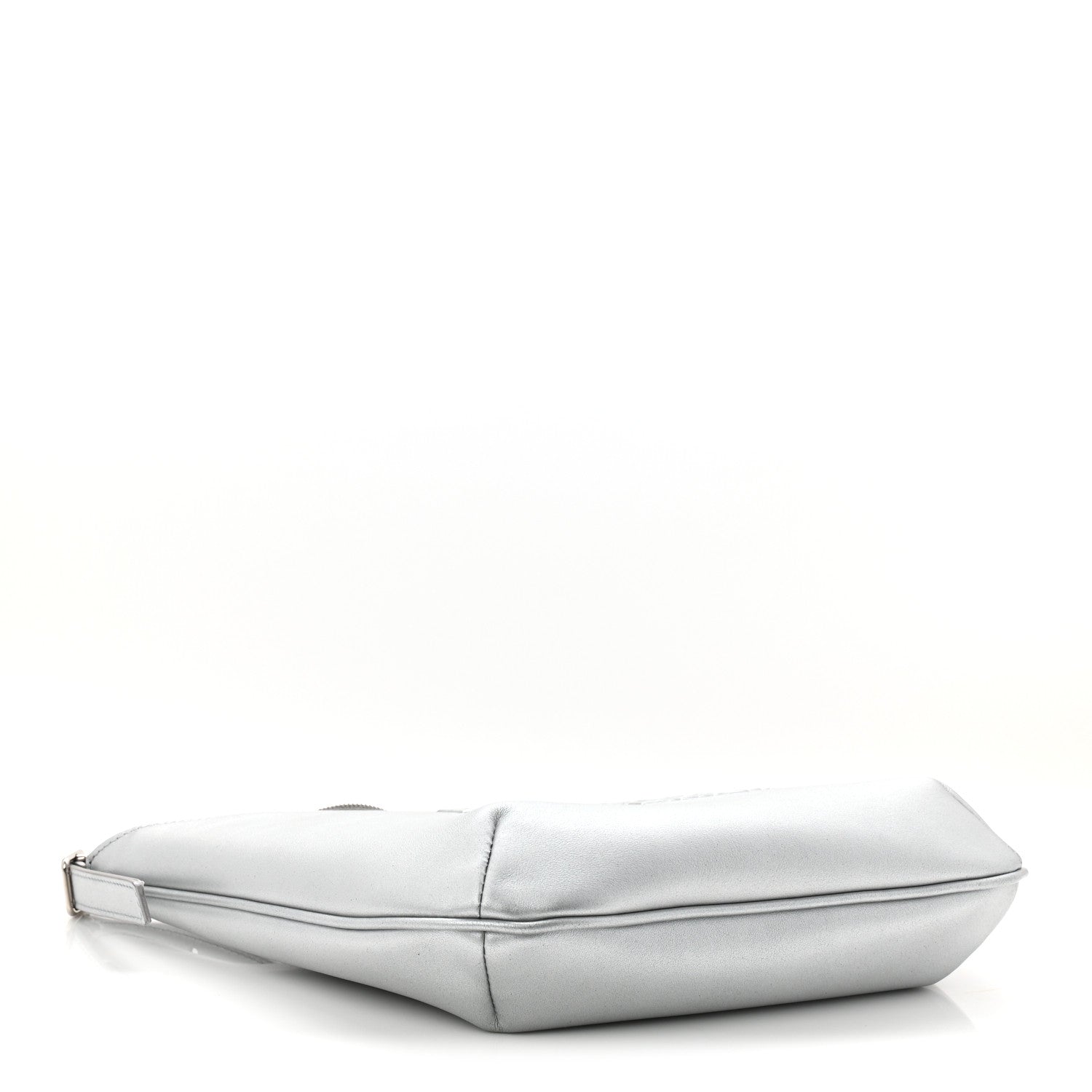 Balenciaga Metallic Calfskin Mary Kate Shoulder Bag Silver 4 of 10