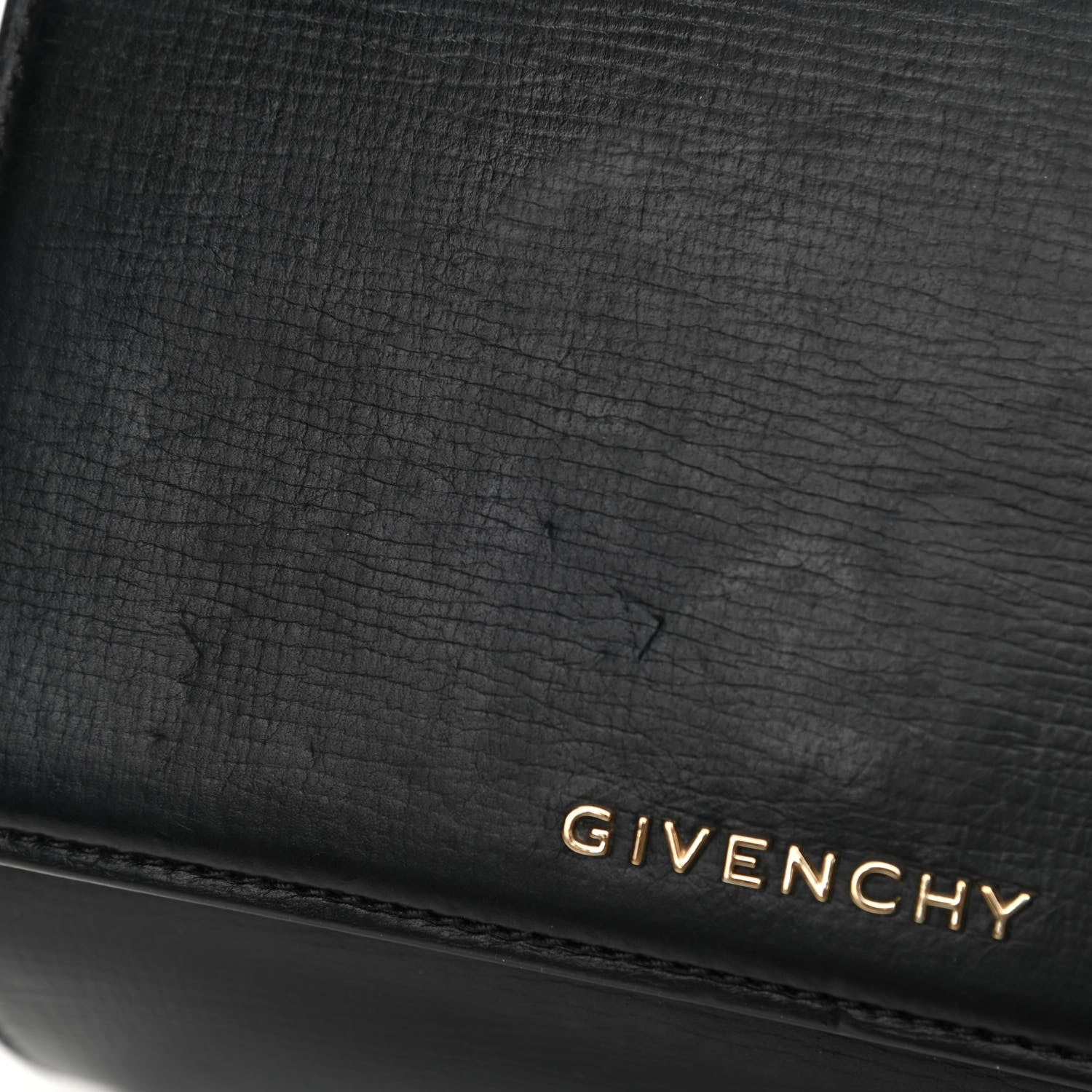 Givenchy Textured Calfskin Mini Pandora Box Chain Crossbody Bag Black 11 of 12
