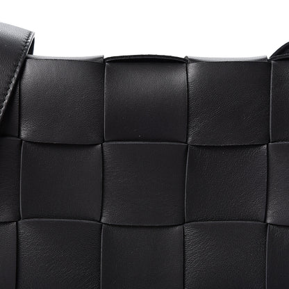 Bottega Veneta Nappa Maxi Intreccio Cassette Bag Black 6 of 10