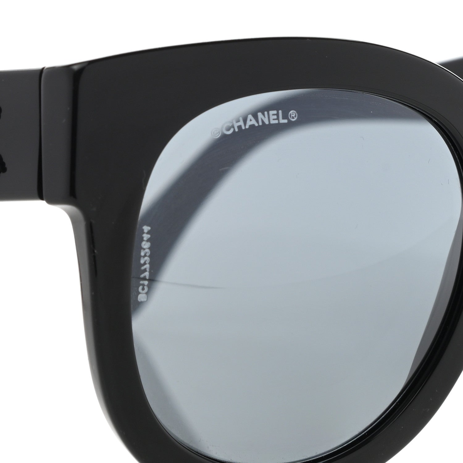 Chanel Acetate Butterfly Signature CC Sunglasses 5358 Black 7 of 8