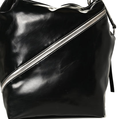 Proenza Schouler Calfskin Large Cire Zip Hobo Black 8 of 17