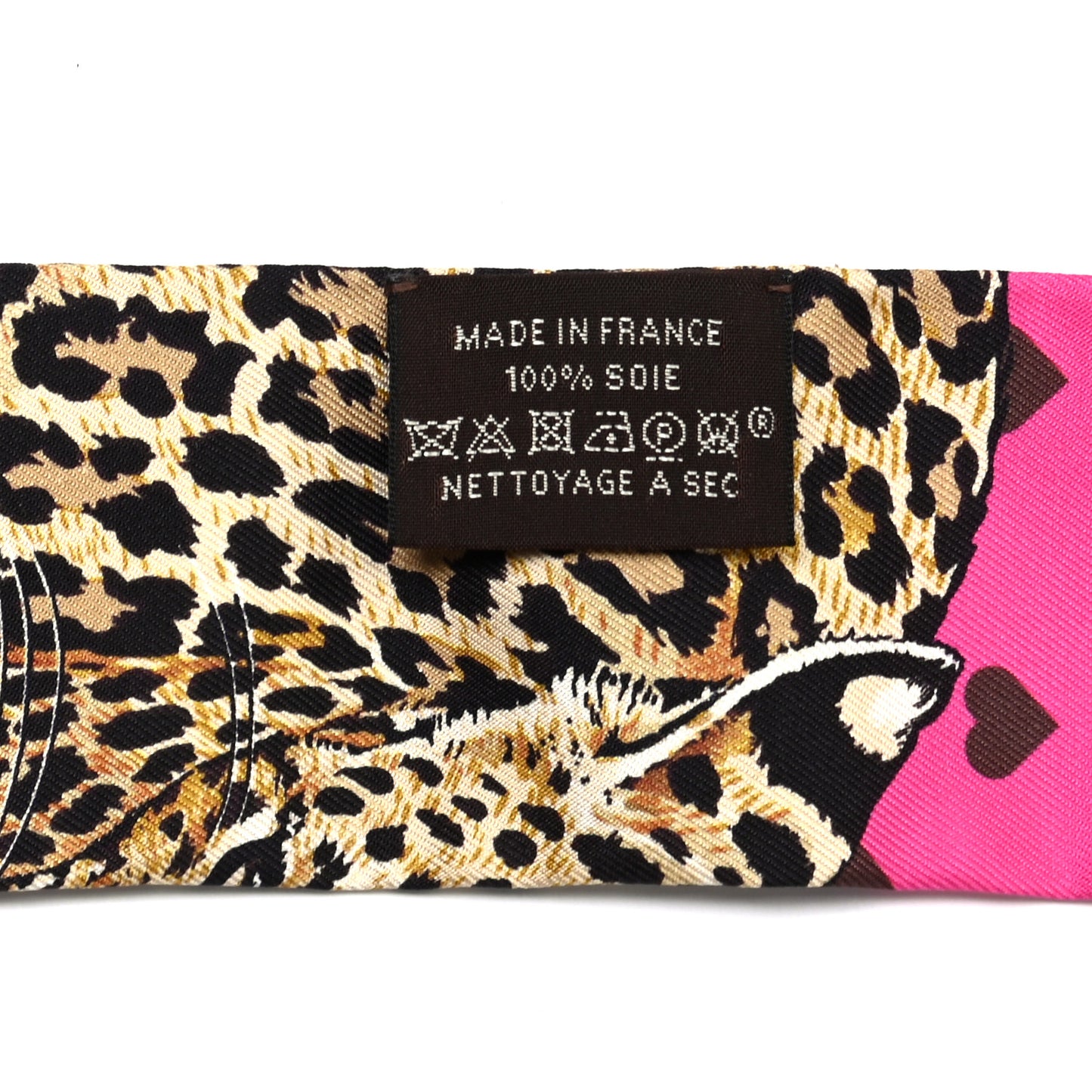 Silk Jungle Love Love Twilly Rose Vif Bleu Roy