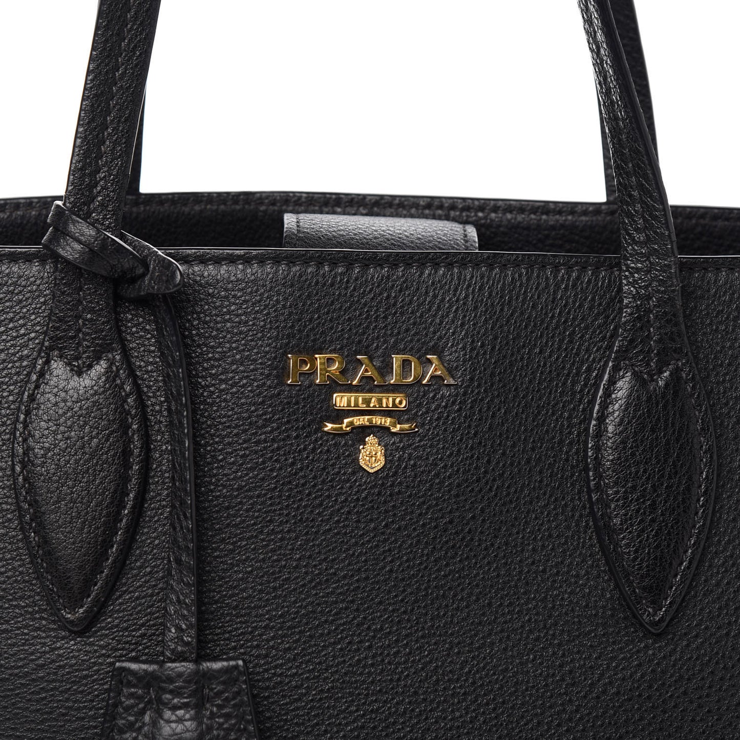 Vitello Phenix Tote Black
