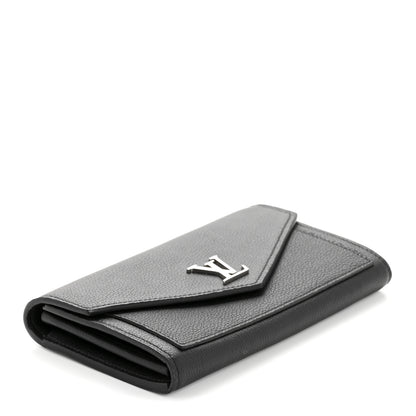 Louis Vuitton Soft Calfskin My Lockme Wallet Black 8 of 18