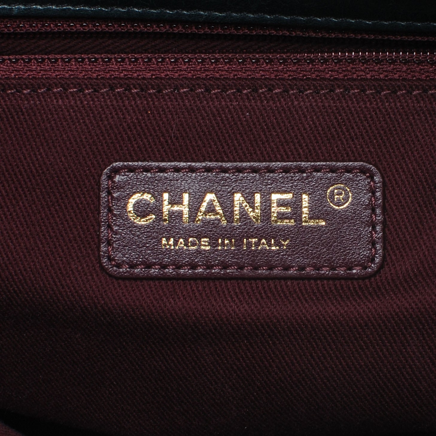 Chanel Calfskin Perfect Edge Tote Dark Green 6 of 10