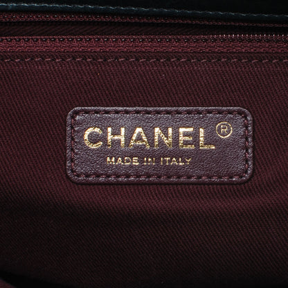Chanel Calfskin Perfect Edge Tote Dark Green 6 of 10