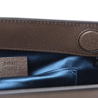 Gucci GG Supreme Monogram Web Small Ophidia Chain Shoulder Bag Brown 9 of 10