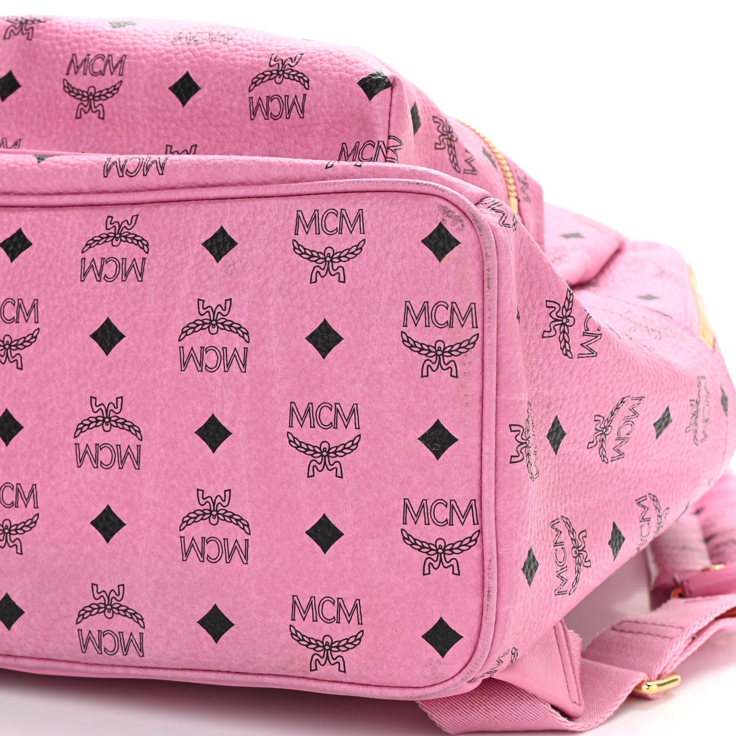 Visetos Medium Sprinkle Stud Stark Backpack Pink