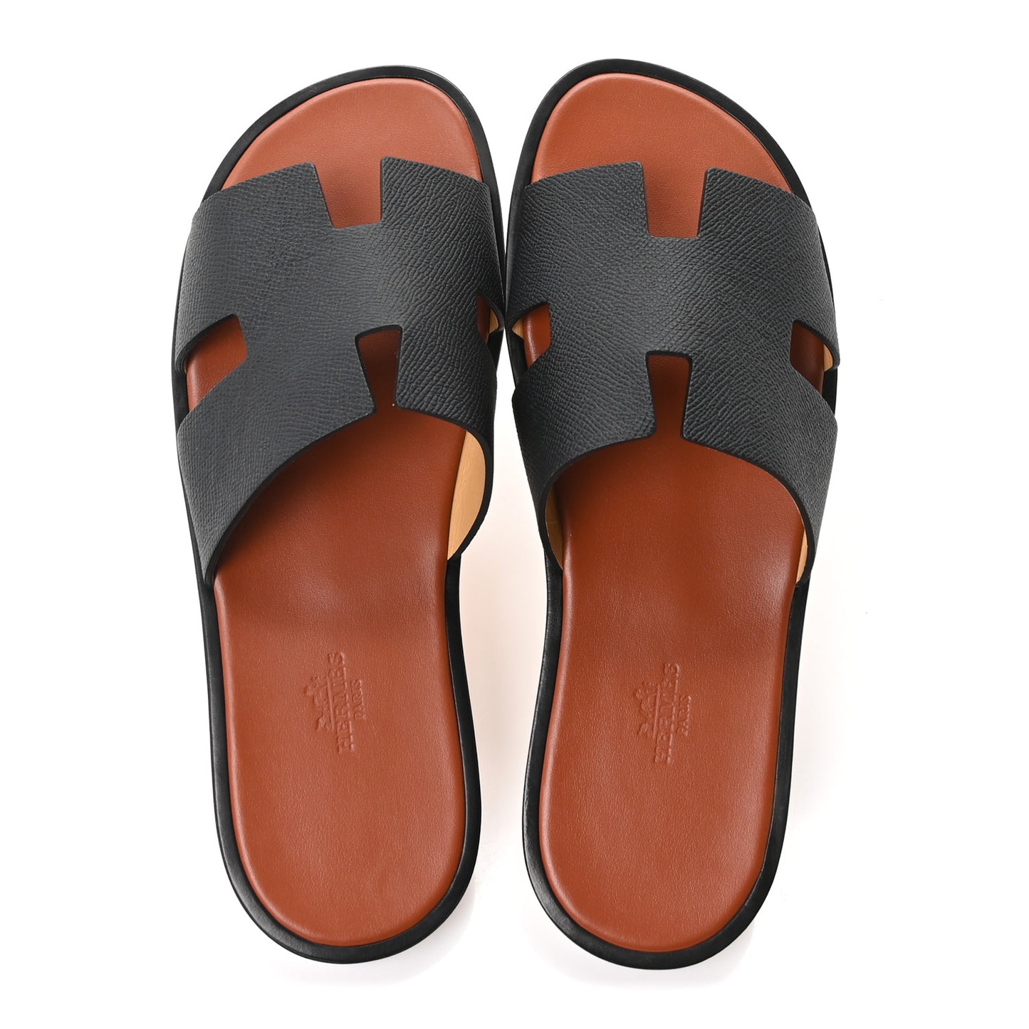 Epsom Mens Izmir Sandals 44 Etoupe Marine 42 Black Brique