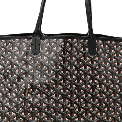 Goyard Goyardine Saint Louis Claire Voie PM Black Pink 9 of 13