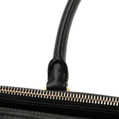 Prada Saffiano Lux Medium Galleria Double Zip Tote Black 14 of 14