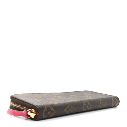 Louis Vuitton Monogram Clemence Wallet Fuchsia 4 of 6