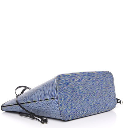 Louis Vuitton Epi Neverfull MM Denim Light 4 of 10