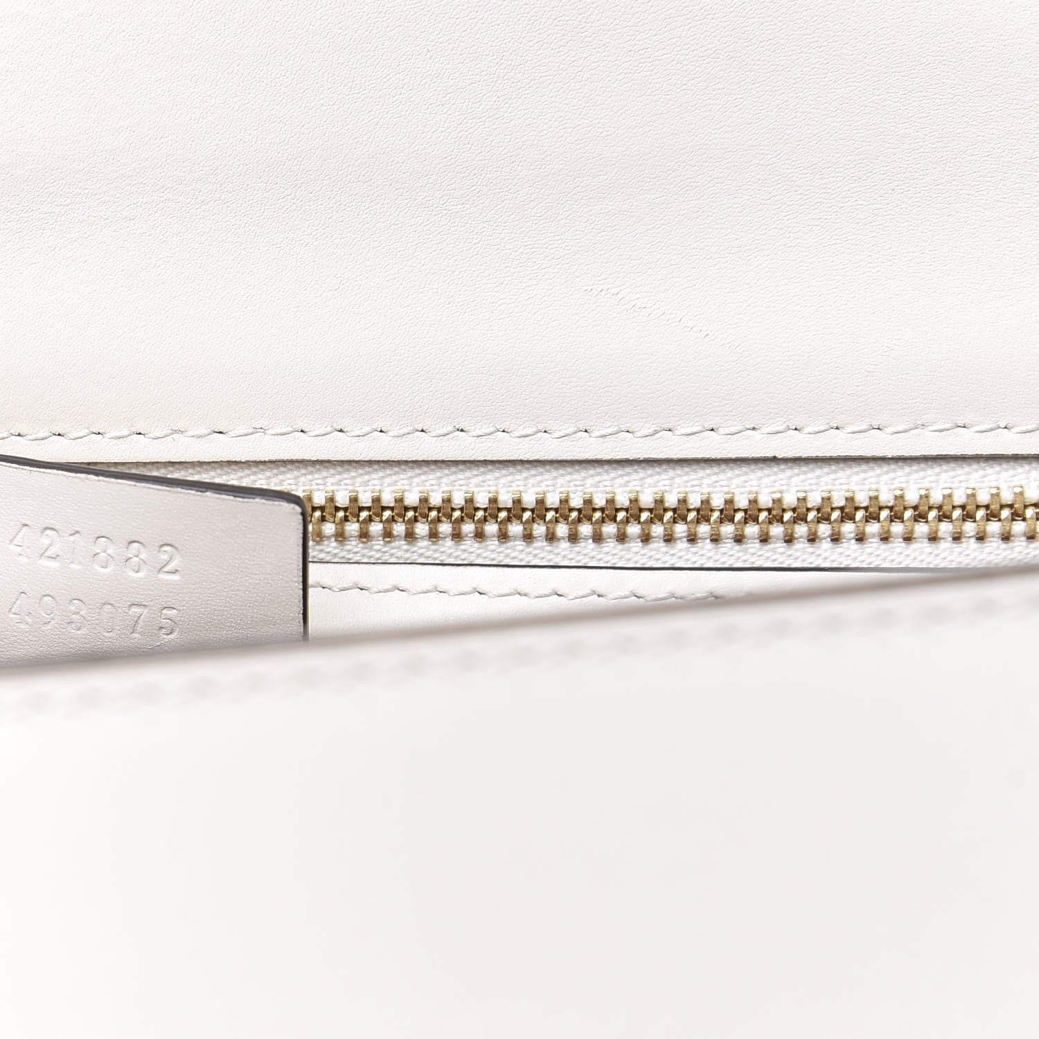 Gucci Calfskin Small Sylvie Shoulder Bag Off White 8 of 13