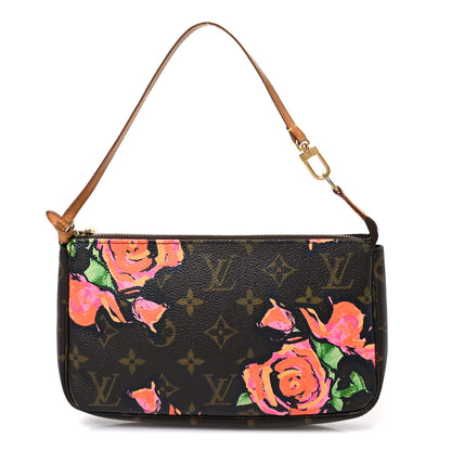 Louis Vuitton Monogram Roses Pochette Accessories 1 of 10