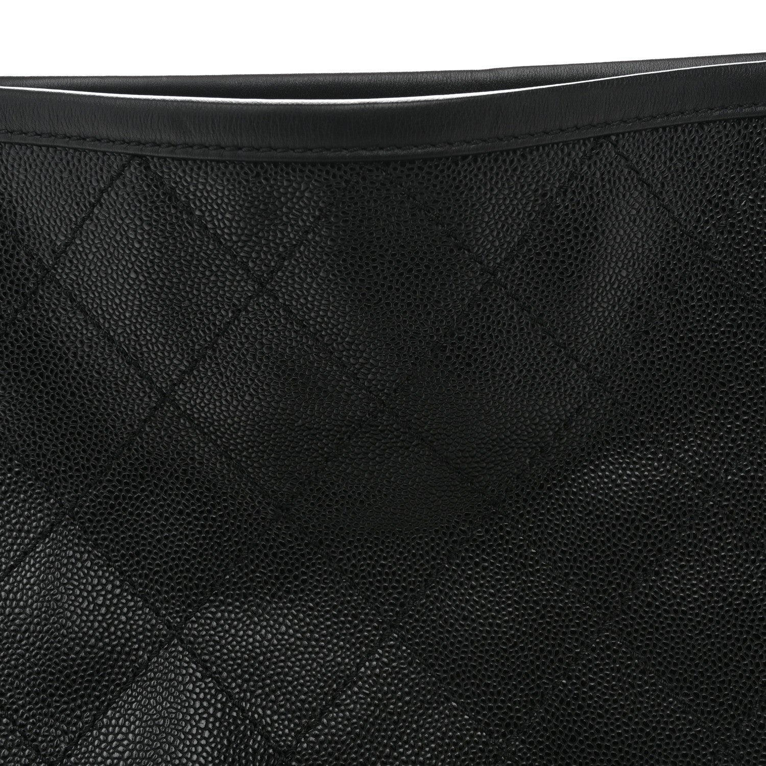 Chanel Grained Calfskin Large Shopping Fever Tote Black 9 of 14