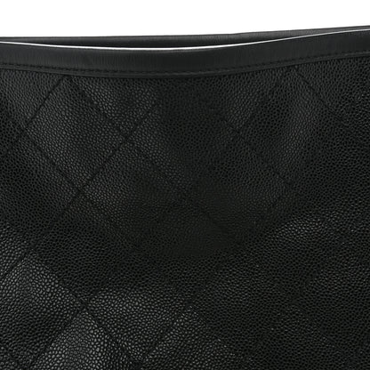 Chanel Grained Calfskin Large Shopping Fever Tote Black 9 of 14