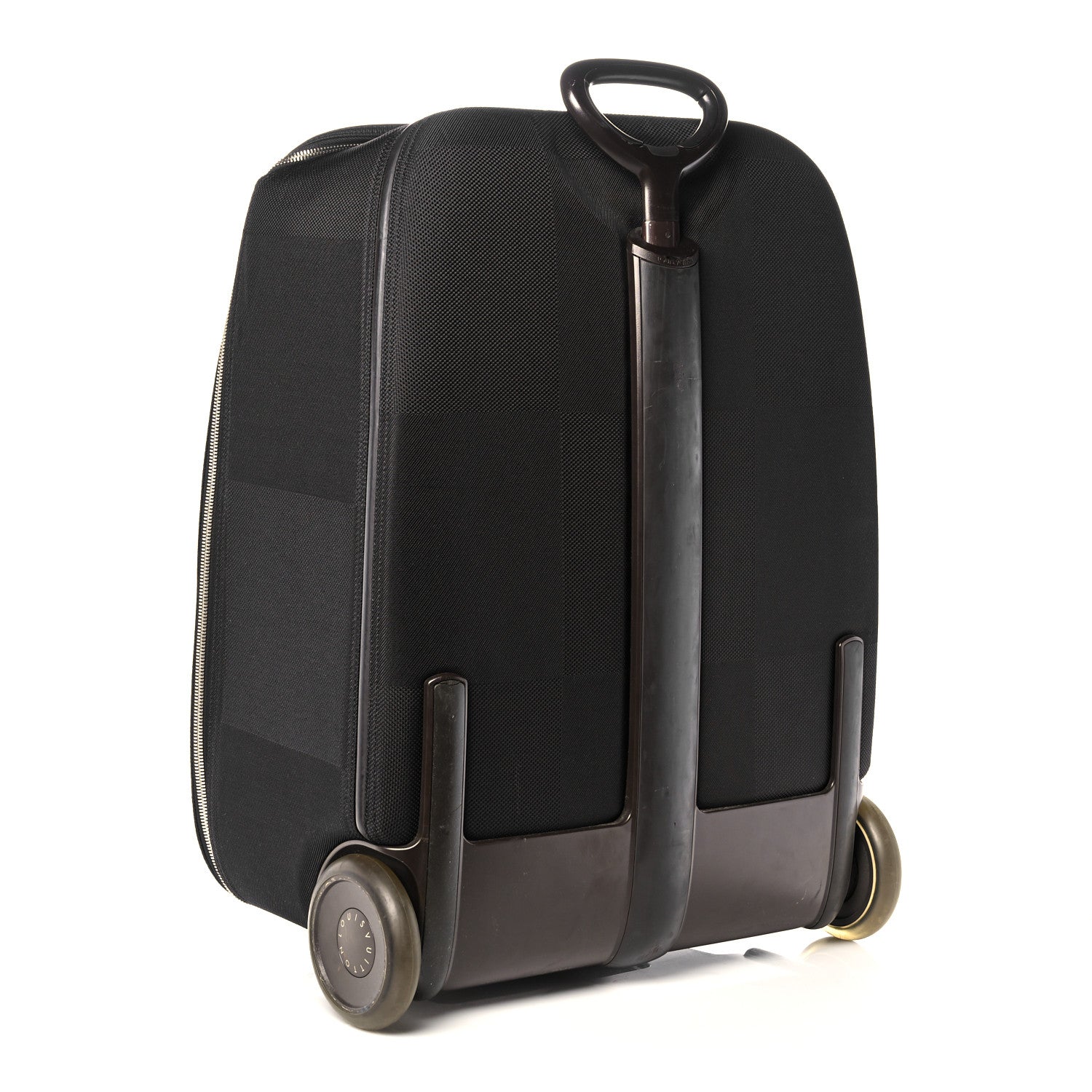 Louis Vuitton Damier Geant Conquerant 65 Rolling Luggage Black 3 of 21