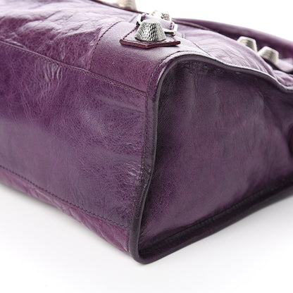 Balenciaga Agneau Giant 21 Silver Hardware City Raisin 8 of 9