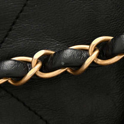 Chanel Shiny Calfskin Quilted Small Chanel 22 Black 13 of 13