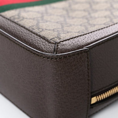 Gucci GG Supreme Web Small Ophidia Top Handle Shoulder Bag Brown 10 of 20