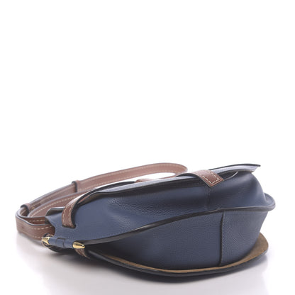 Loewe Grained Calfskin Small Gate Crossbody Bag Varsity Pecan 4 of 9