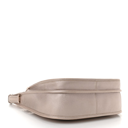 Chanel Metallic Calfskin Quilted Jungle Stroll Hobo Gold 4 of 12