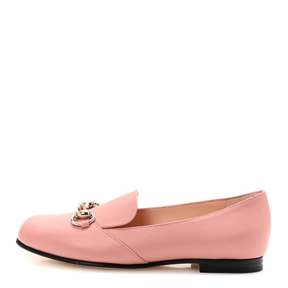Gucci Calfskin Horsebit Loafers 35.5 Soft Pink 1 of 10