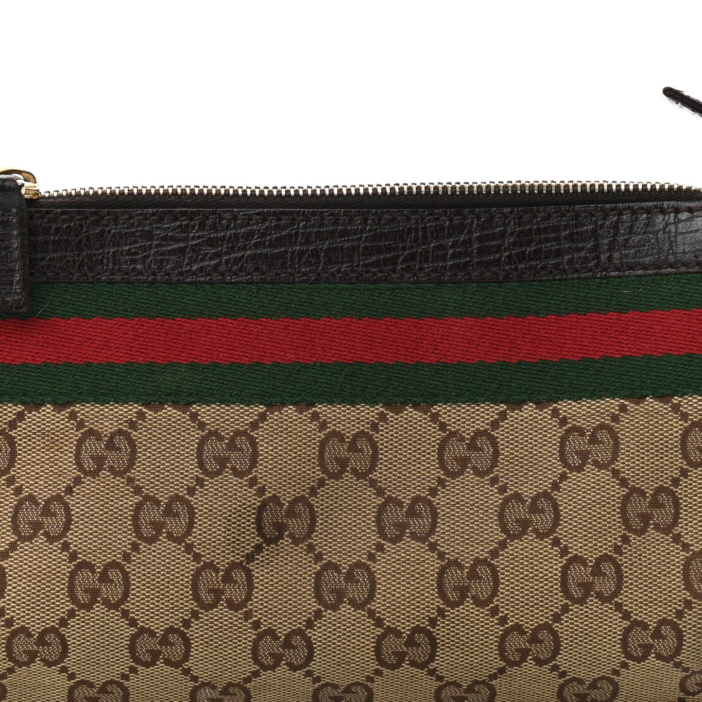 Monogram Web Pochette Dark Brown